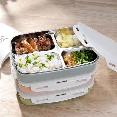 bento box lunch metal|microwavable stainless steel lunch box.